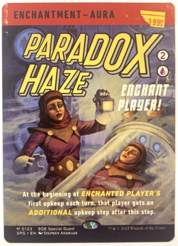 MTG Paradox Haze (Borderless) Special Guests 123 NM - Image 1