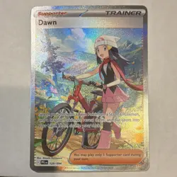 Pokemon Dawn 129/094 Me02 Phantasmal Flames SIR Full Art Holo Trainer - Image 1