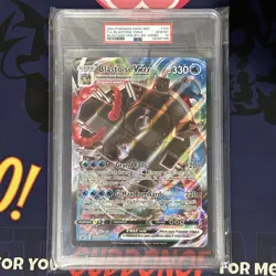 💎PSA 10 GEM MINT 2021 Pokemon Battle Box BLASTOISE VMAX #103 Full Art JUMBO - Image 1