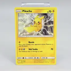 Pikachu 66/236 Pokemon Sun & Moon Cosmic Eclipse Common Non Holo NM - Image 1