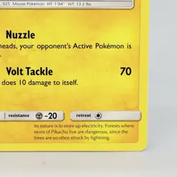 Pikachu 66/236 Pokemon Sun & Moon Cosmic Eclipse Common Non Holo NM - Image 4