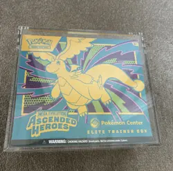 Ascended Heroes Pokemon Center Elite Trainer Box Factory Sealed ETB w/ case - Image 1