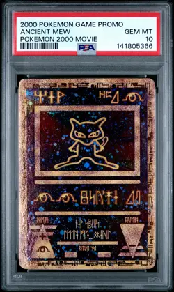2000 POKEMON GAME MOVIE POKEMON 2000 MOVIE ANCIENT MEW PSA 10 - Image 1