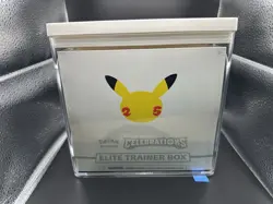 Listing For Adrian_1717 Pokemon Anniversary Celebrations ETB + Case 5x - Image 1