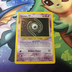 2002 POKEMON TCG NEO DESTINY 28/105 UNOWN [H] UNLIMITED NON-HOLO RARE NEAR MINT - Image 1
