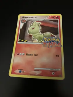 The Pokemon Company Ninetales Rumble Promo 3/16 90 HP Flame Tail 60 TCG - Image 1