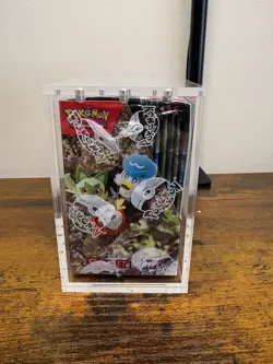 Pokemon TCG Scarlet & Violet Base Set Booster Box SEALED w/Acrylic - Image 2