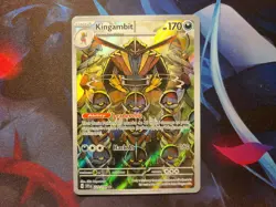 Kingambit 220/198 SV01: Scarlet & Violet Base Set Pokemon NM - Image 1