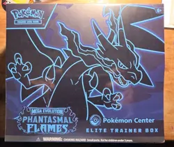 Pokemon Mega Evolution Phantasmal Flames Pokemon Center ETB - Image 1