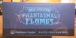 Pokemon Mega Evolution Phantasmal Flames Pokemon Center ETB - Image 2