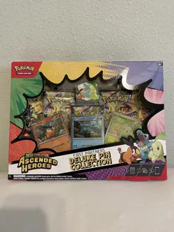 Pokemon Ascended Heroes First Partners Deluxe Pin Collection Sealed - Image 1