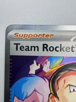Pokemon Team Rocket's Giovanni Sv10 Destined Rivals SIR Holo Trainer 238/182 - Image 3
