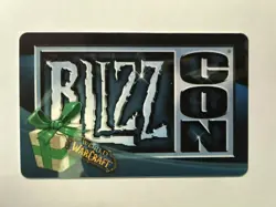 BLIZZCON 2008 World Of Warcraft POLAR BEAR LOOT CARD Big Blizzard Bear MOUNT NEW - Image 1