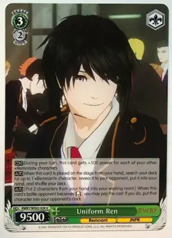 Weiss Schwarz Uniform Ren RWBY/WX03-026 NM/M - Image 1