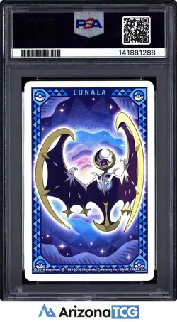 Pokemon 2016 Drampa 6 of Clubs Moon Playing Cards Japanese GEM MINT PSA 10 - Image 2