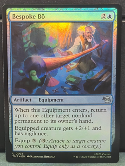 Bespoke Bo U 0031 FOIL TMNT Teenage Mutant Ninja Turtles Uncommon NM Card Game - Image 1