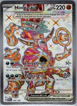 Hoopa ex 226/182 SV04: Paradox Rift - Pokemon Card - NM - Image 1