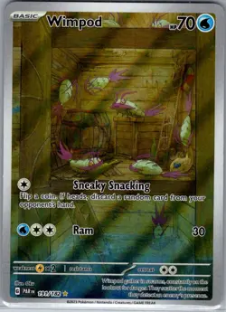 Wimpod 191/182 SV04: Paradox Rift - Pokemon Card - NM - Image 1