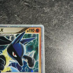 Lucario LV.X Pokemon Karte Holo Promo DP12 Black Star Promo - MP - German - Image 5