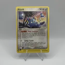 Pokemon Azurill Sandstorm Uncommon Regular Card 31/100 Basic 40HP English - Image 1