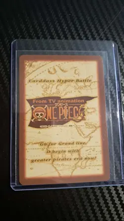 BANDAI One Piece Hyper Battle H18 CHOPPER HOLO FOIL SCARCE EARLY CARD LUFFY CREW - Image 2