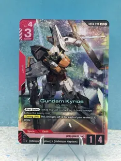 Gundam Card Game Gundam Kyrios GD04-034 LR - Image 1