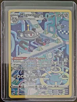 Magnezone Ultra Rare Crown Zenith: Galarian Gallery GG18/GG70 NM Pokemon Card - Image 1