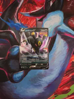 Umbreon V 094/203 Prize Pack Series One 1 Play Pokemon Stamped NM TCG Card - Image 1