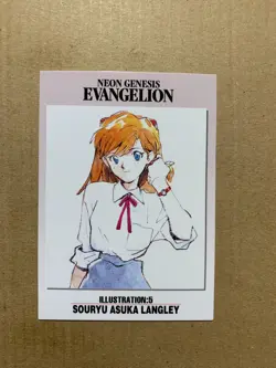 Asuka Langley IL5 Carddass Masters - Neon Genesis Evangelion Card - NM/M - Image 1