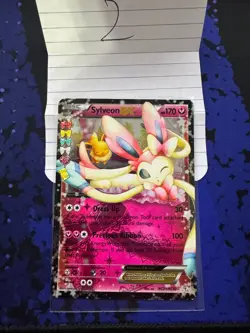 Sylveon EX RC21/RC32 Generations: Radiant Collection Ultra Rare Pokemon Card - Image 1