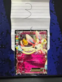 Sylveon EX RC21/RC32 Generations: Radiant Collection Ultra Rare Pokemon Card - Image 1