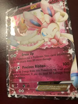 Sylveon EX RC21/RC32 Generations: Radiant Collection Ultra Rare Pokemon Card LP - Image 2