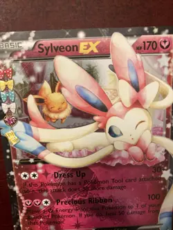 Sylveon EX RC21/RC32 Generations: Radiant Collection Ultra Rare Pokemon Card LP - Image 3