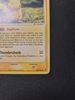 Ditto (Pikachu) 63/113 - EX Delta Species - Rare Non-Holo - Pokemon Card - NM/LP - Image 3