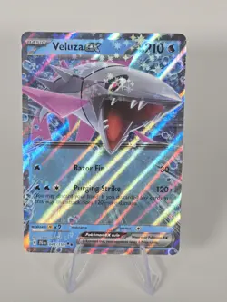 Pokemon SV09 Journey Together Card 043/159 Veluza ex Double Rare - Image 1