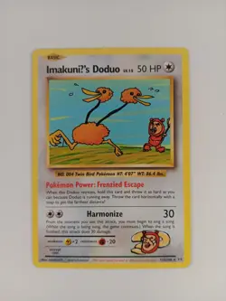Imakuni’s Doduo 112/108 Secret Rare XY Evolutions Pokemon Card NM - Image 1