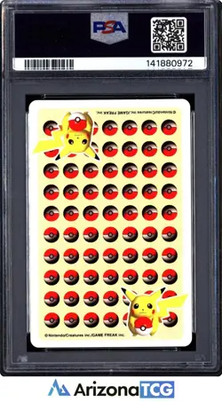 Pokemon Stadium 1998 Bellsprout Yellow Playing Cards Japanese GEM MINT PSA 10 - Image 2