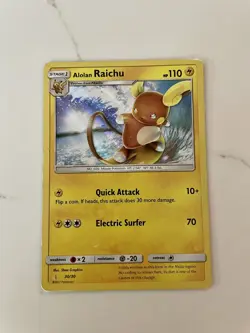 Alolan Taichu, Dedenne, and Pikachu Pokemon Cards - Image 2