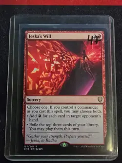 MTG, Jeska's Will, Commander Legends, NM - Image 1