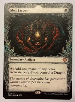 MTG - Mox Jasper - TDM - M - Showcase - 325 - Image 1