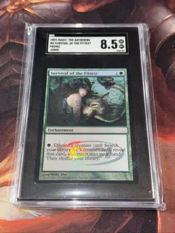 Survival Of The Fittest X1 Mtg Judge Promo Nm/Mint Foil CGC 8.5 - Image 1