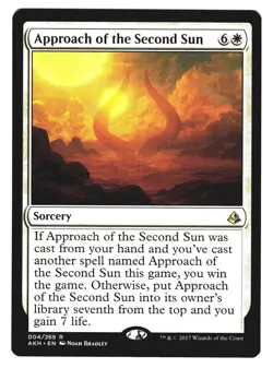 Magic The Gathering MTG Amonkhet AKH 2017 #4 Approach of the Second Sun x2 NM #1 - Image 2