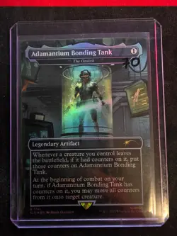 MTG, Adamantium Bonding Tank - The Ozolith, Secret Lair Drop, RAINBOW FOIL, NM - Image 1