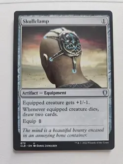 MTG Skullclamp Commander Legends: Battle for Baldur's Gate Regular - Image 1
