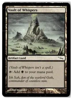 MTG Vault of Whispers - Mirrodin Heavily Played English - Image 1