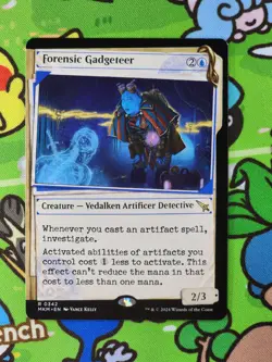 Forensic Gadgeteer (Showcase) Murders at Karlov Manor Magic Gathering MTG MKM - Image 1
