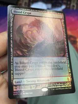 FOIL BLOOD CRYPT Masterpiece Series: Zendikar Expeditions Magic MTG (2122) - Image 2