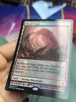 FOIL BLOOD CRYPT Masterpiece Series: Zendikar Expeditions Magic MTG (2122) - Image 5