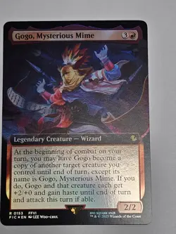 Gogo, Mysterious Mime | LP | Extended Foil | FIC | R 0153 | MTG - Image 1