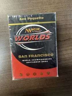 Magic The Gathering 2004 WORLD CHAMPIONSHIP DECK UBR AFFINITY Paquette SEALED - Image 1